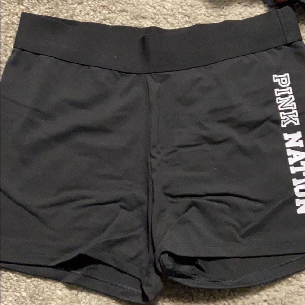 PINK NATION YOGA SHORTS